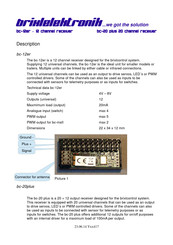 Brixlelektronik bc-20 Manual