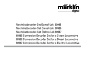 Marklin Digital 60986 Manual