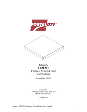 Fortel DTV Integrity FRM-501 User Manual