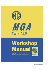 MG MGA Twin Cam Workshop Manual