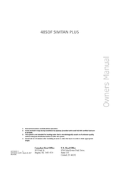 Canature SIMTANPLUS-150 Owner's Manual