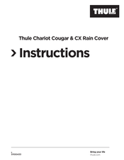 Thule Chariot Cougar Rain Cover Instructions
