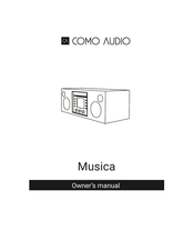 COMO AUDIO Musica Owner's Manual