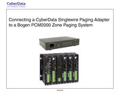 CyberData Singlewire Paging Adapter Connecting