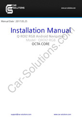 Car Solutions QROI2-RGB Installation Manual