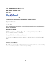 Hypoband HB-1 Full Version Manual And Policies