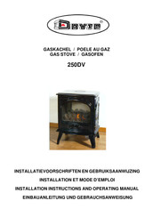 Dovre 250DV Installation Instructions And Operating Manual