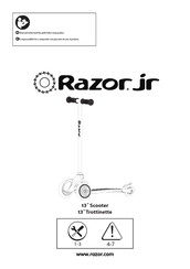 Razor Junior T3 Manual