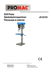 Promac JD-32120 Manual