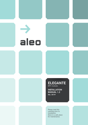 Aleo ELEGANTE Installation Manual
