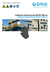 E-T-A EM12D-TMB Series Installation Manual