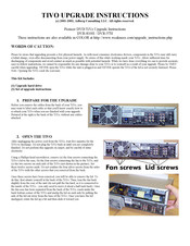 Pioneer DVR-57H Upgrade Instructions