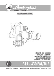 LAMBORGHINI 310 PM/M-E Use Manual