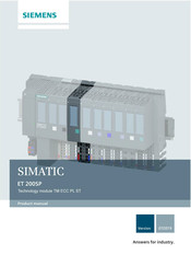 Siemens SIMATIC ET 200SP Manual