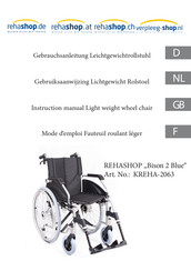 REHASHOP Bison 2 Blue Instruction Manual