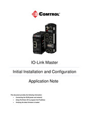 Comtrol IO-Link Master Series Initial Installation And Configuration