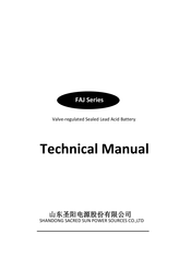 Sacred Sun FAJ12-80B Technical Manual