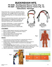 BUCKINGHAM MFG BuckSqueeze 483M Instructions & Warnings