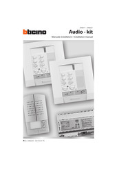 Bticino 369221 Installation Manual