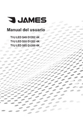 James TVJ LED S55 D1202 4K Operation Manual