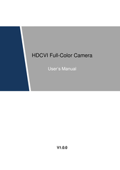 Dahua D-HAC-HFW2249TP-I8-A-LED-3.6 User Manual
