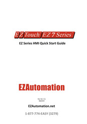 EZAutomation EZ Touch EZ7DT-T10C-EH Quick Start Manual