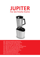 Jupiter Nutrimix Operating Instructions Manual