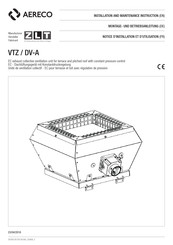 Aereco ZLT DV-A30 Installation And Maintenance  Instruction