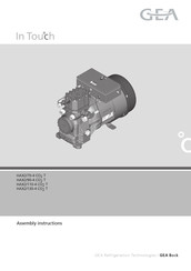 GEA Bock IN Touch HAX2/90-4 CO2 T Assembly Instructions Manual