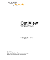 Fluke OptiView Series Getting Started Manual