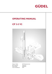 GUDEL CP 3-5 V2 Operating Manual