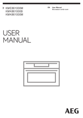 AEG KMK861000B User Manual