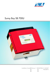 SMA Sunny Boy SB 700U Installation Manual