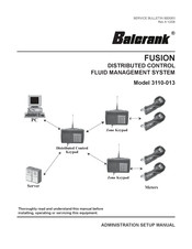 Balcrank FUSION 3110-013 Administration Setup Manual
