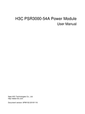H3C PSR3000-54A User Manual
