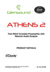 Glensound Dante ATHENS 2 Product Details