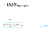 acumed ACU-LOC Series Manual