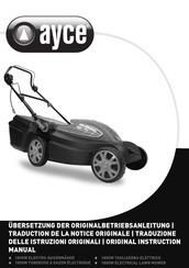 Ayce LM-C4205 Original Instruction Manual