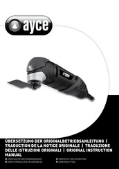 Ayce 2711 Original Instruction Manual
