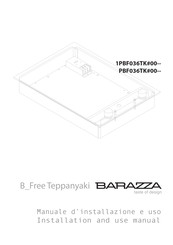 Barazza B_Free PBF036TK Series Installation And Use Manual