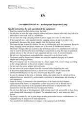 Troton WL4011 User Manual