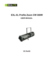 EXALite EXL-XL Profile Zoom CW 300W User Manual