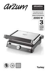Arzum Grandia AR 2023 Instruction Manual