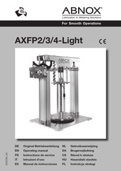 ABNOX AXFP4-Light Series Operating Manual