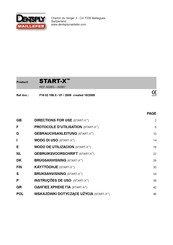 Dentsply Maillefer START-X A0661 Directions For Use Manual