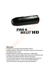 BulletHD PRO 4 Instructions Manual