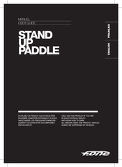 F-One Stand Up Paddle User Manual