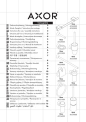Hans Grohe AXOR Uno 41538 Series Instructions For Use/Assembly Instructions