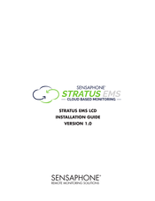SENSAPHONE Stratus EMS LCD Installation Manual