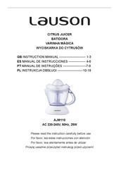 lauson AJM110 Instruction Manual